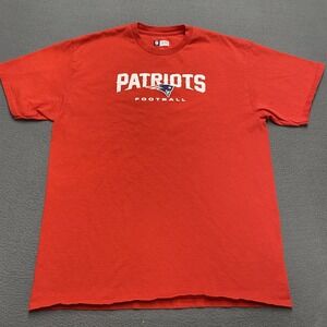 New England Patriots Shirt Mens Large NFL Football Team Apparel Tee Short Sleeve